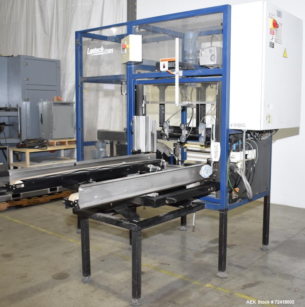 Used- Lantech Automatic Case Erector and Bottom Case Sealer